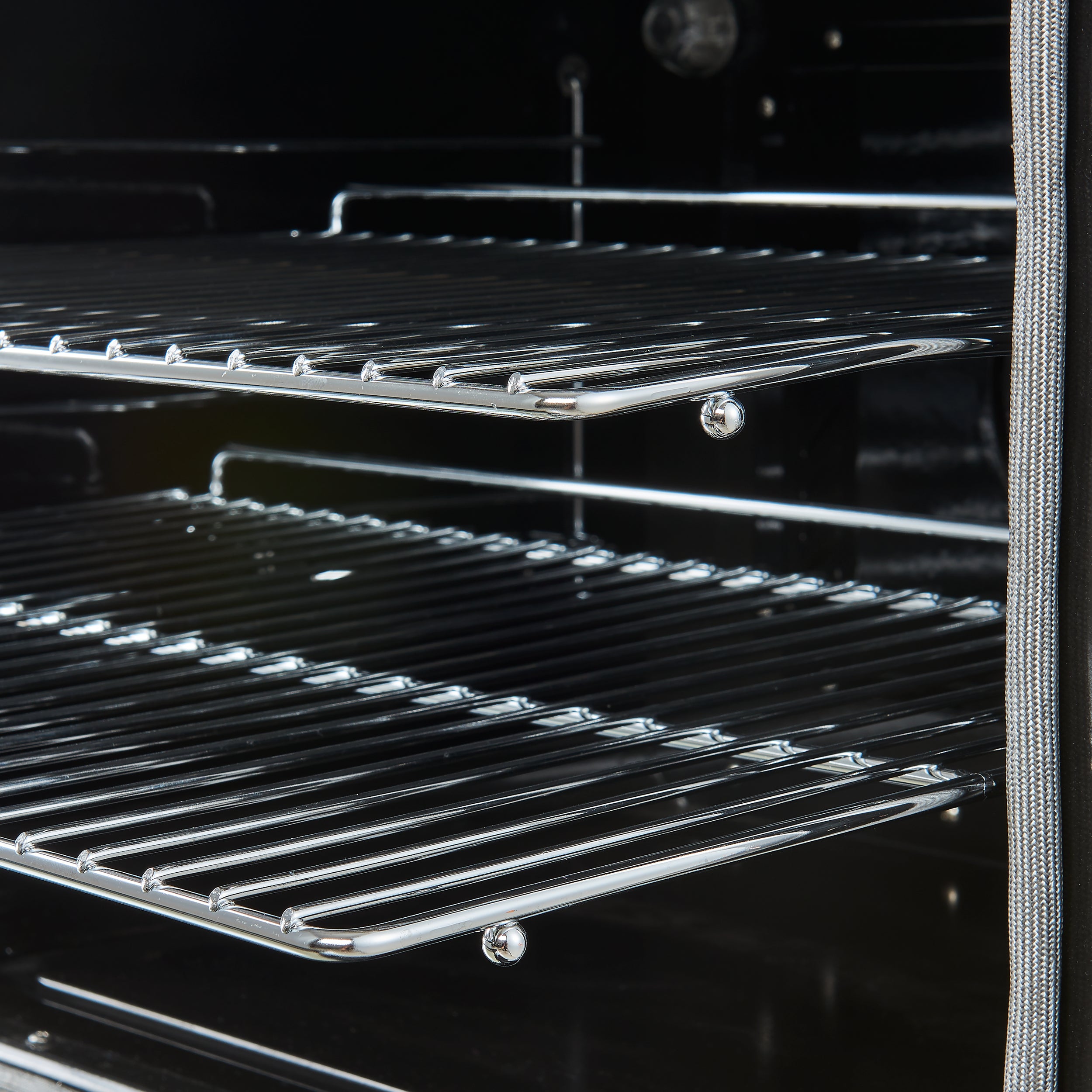 Forno Paolo 30-Inch Freestanding Electric Range, Black, 4.38 cu.ft, True Convection Oven, Energy Efficient