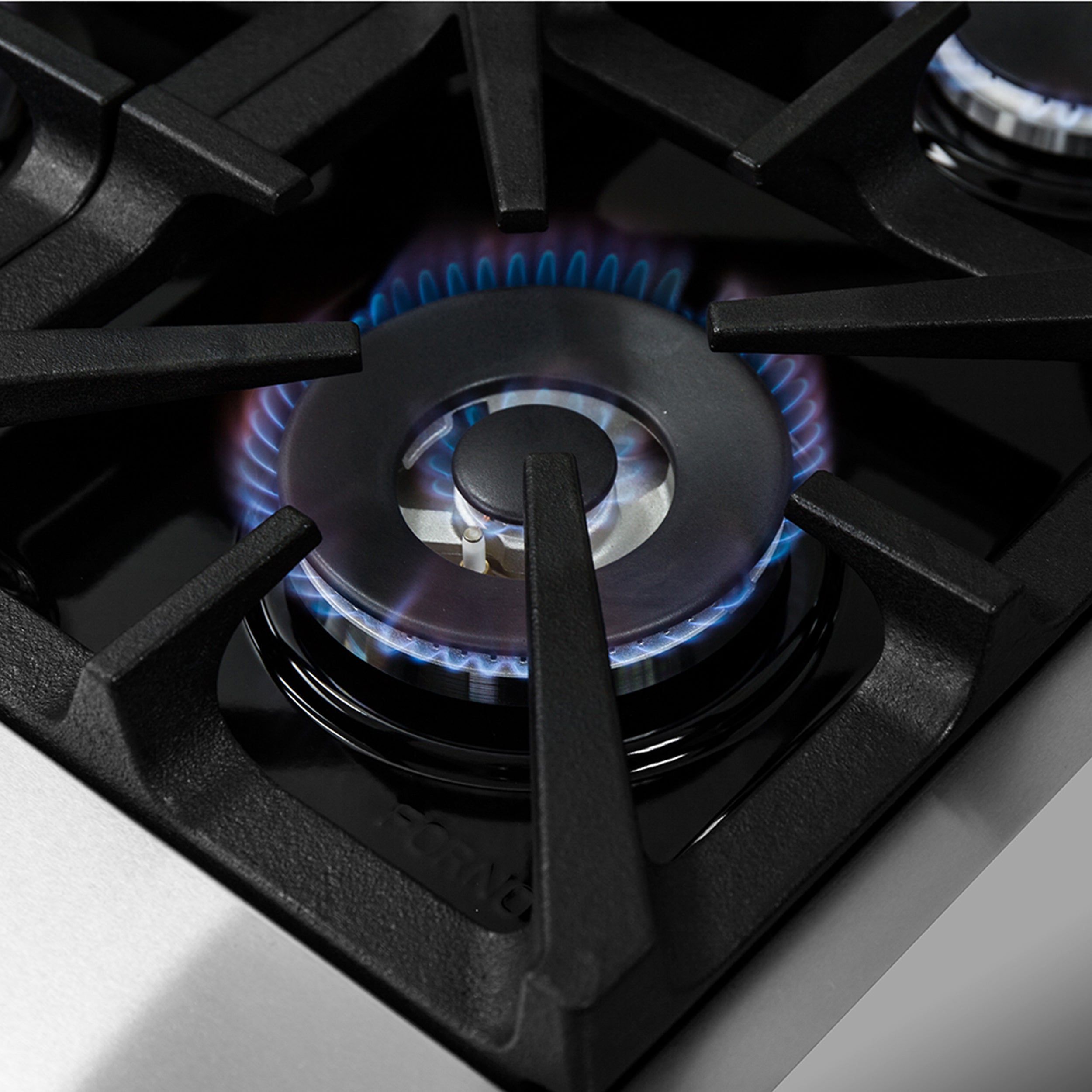 Forno Massimo 36-Inch Freestanding Gas Range, 6 Sealed Burners, Convection Oven, Energy Efficient