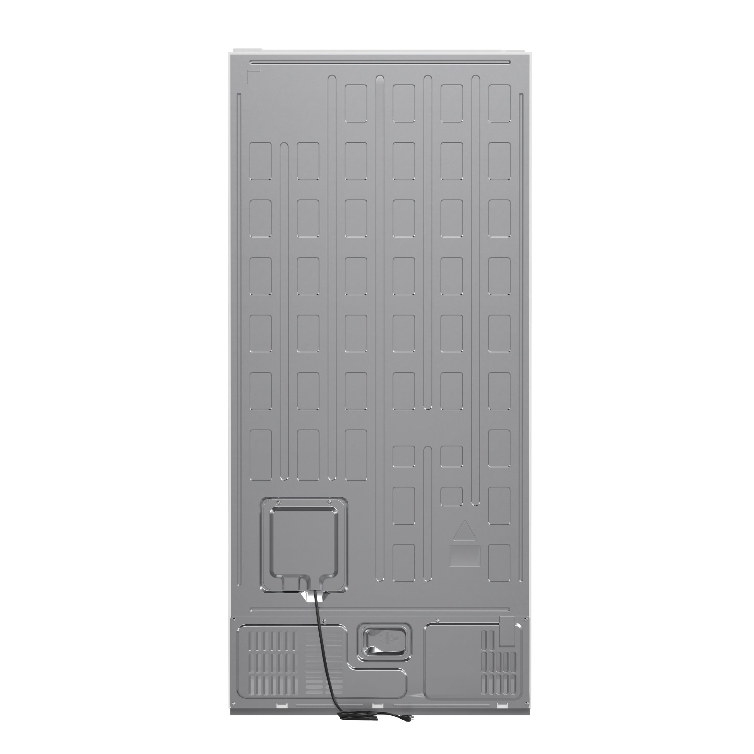 Forno Milano 2-Piece 62-Inch Freestanding Dual Bottom Freezer Refrigerator, White – 34.4 cu.ft, Touch Control, Ice Maker