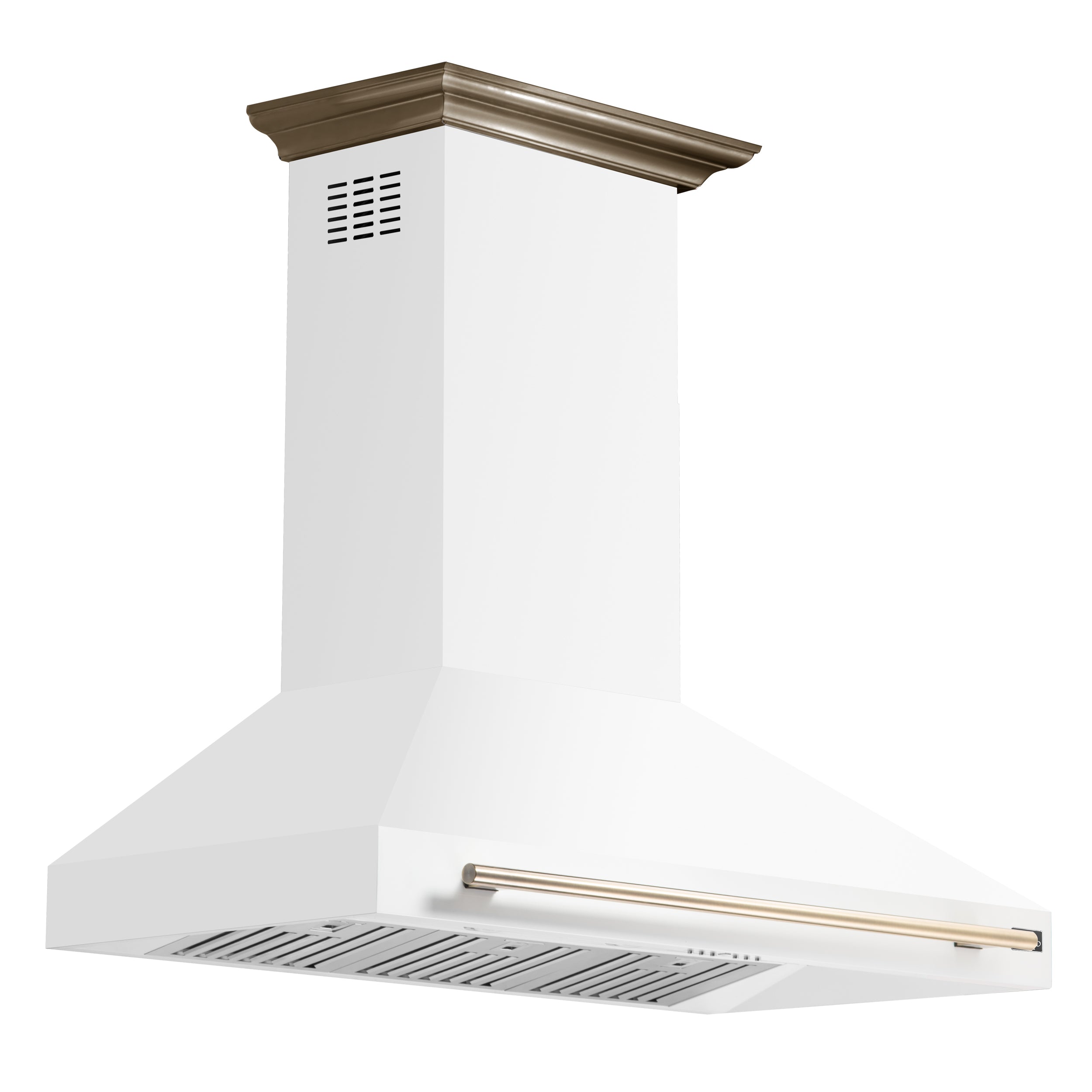 Forno Aria 48 Inch Wall-Mounted Range Hood in White