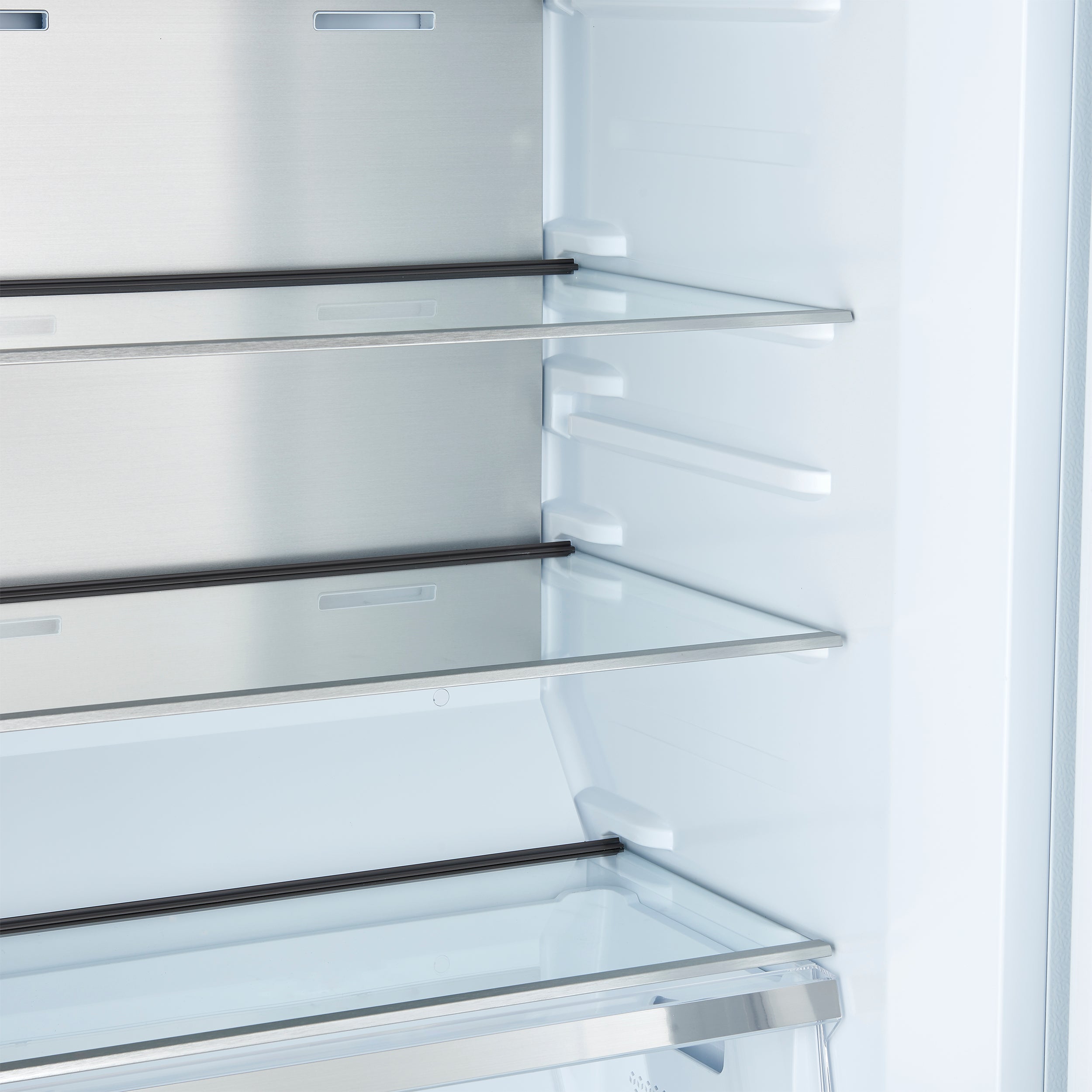 Forno Maderno 2-28-Inch Wide Convertible Refrigerator/Freezer in White, Decorative Trim, 27.2 cu.ft, 84-Inch High, ENERGY STAR Certified