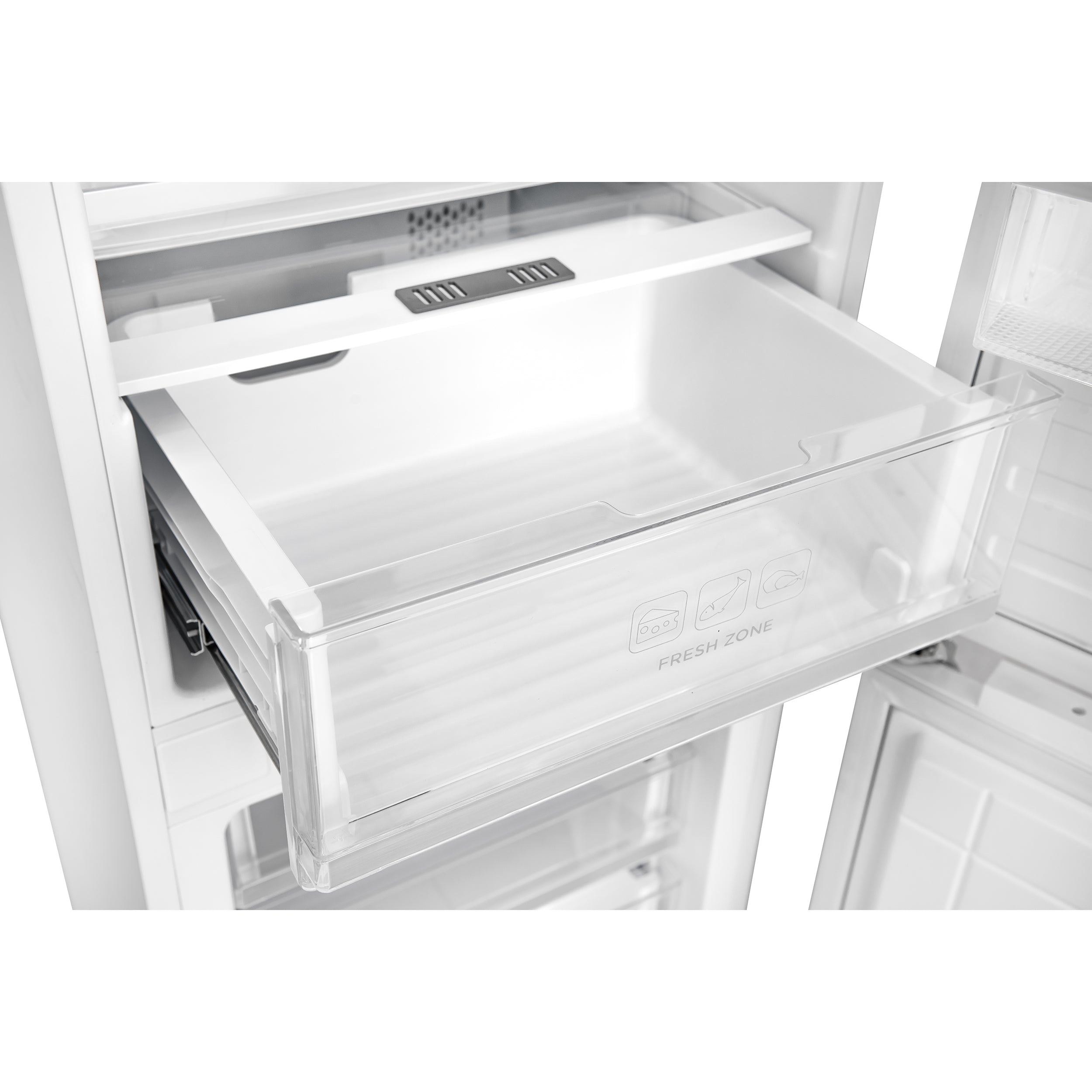 Forno Rivestito 22 Inch Panel Ready Bottom Freezer Refrigerator, 8.6 cu. ft., Total No Frost, Fast Cool & Fast Freeze