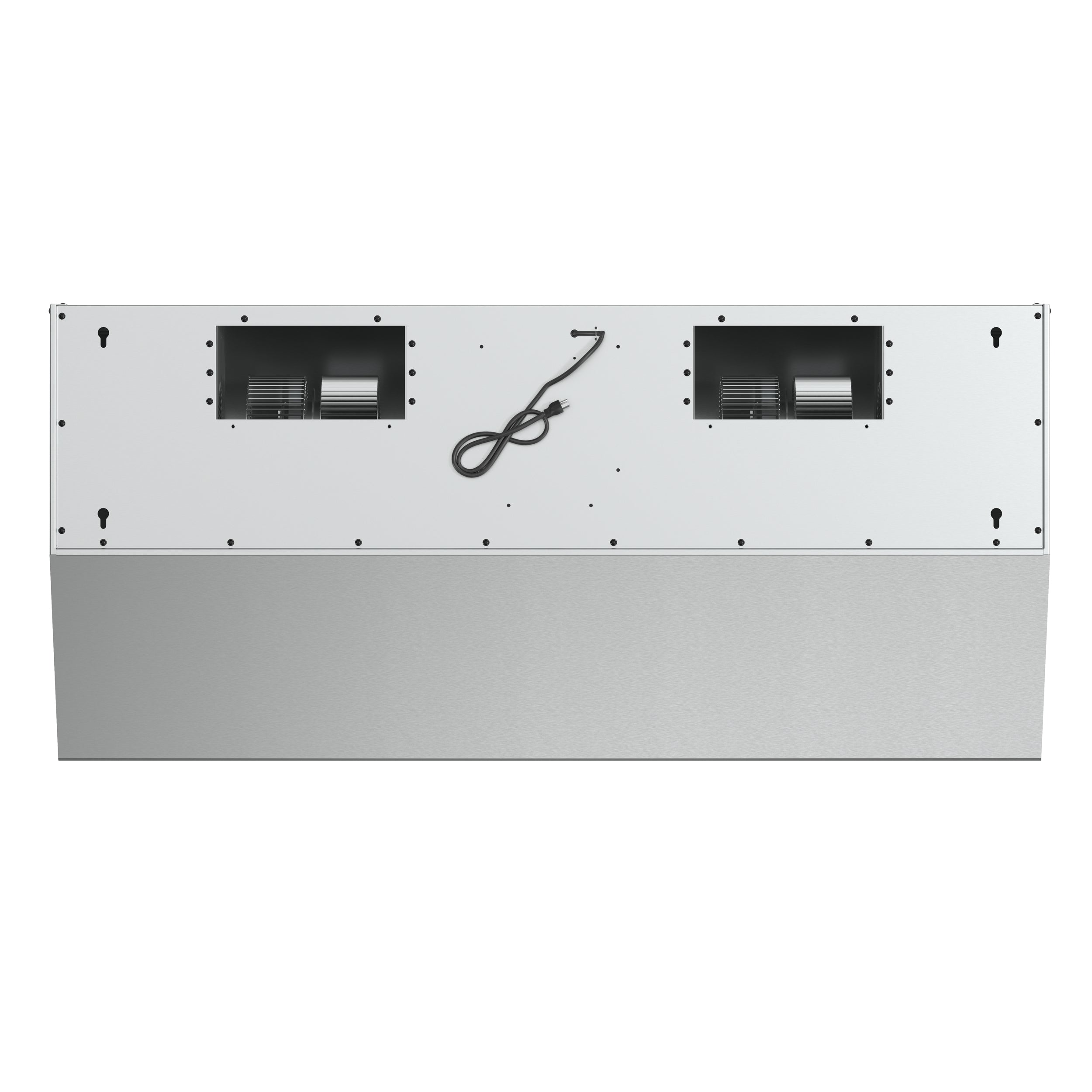 Forno Palazzo 48-Inch Wall Mounted Range Hood, Stainless Steel, Heavy Duty Baffle Filters, Remote Control