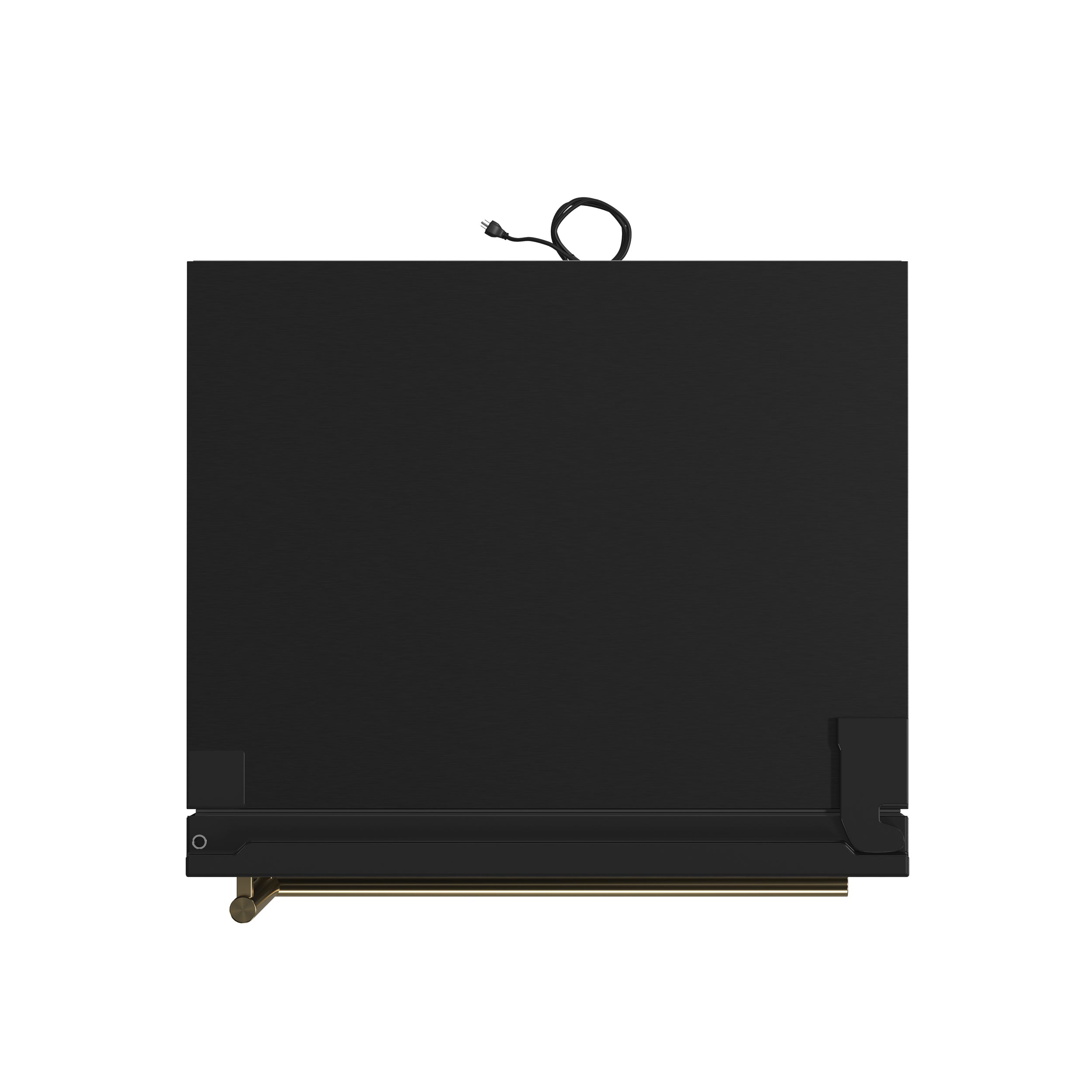 Forno Milano Espresso 31-Inch Bottom Freezer Refrigerator, Black, 17.2 cu.ft Capacity, Energy Efficient